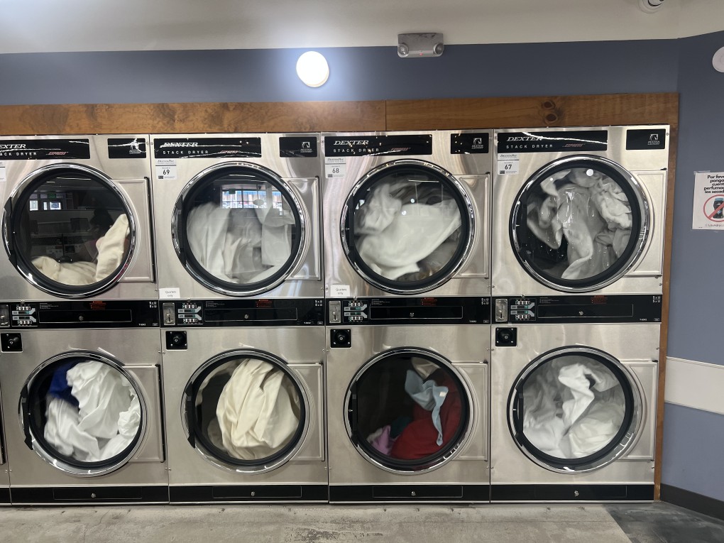 Laundry Lounge laundromat interior in Colorado Springs