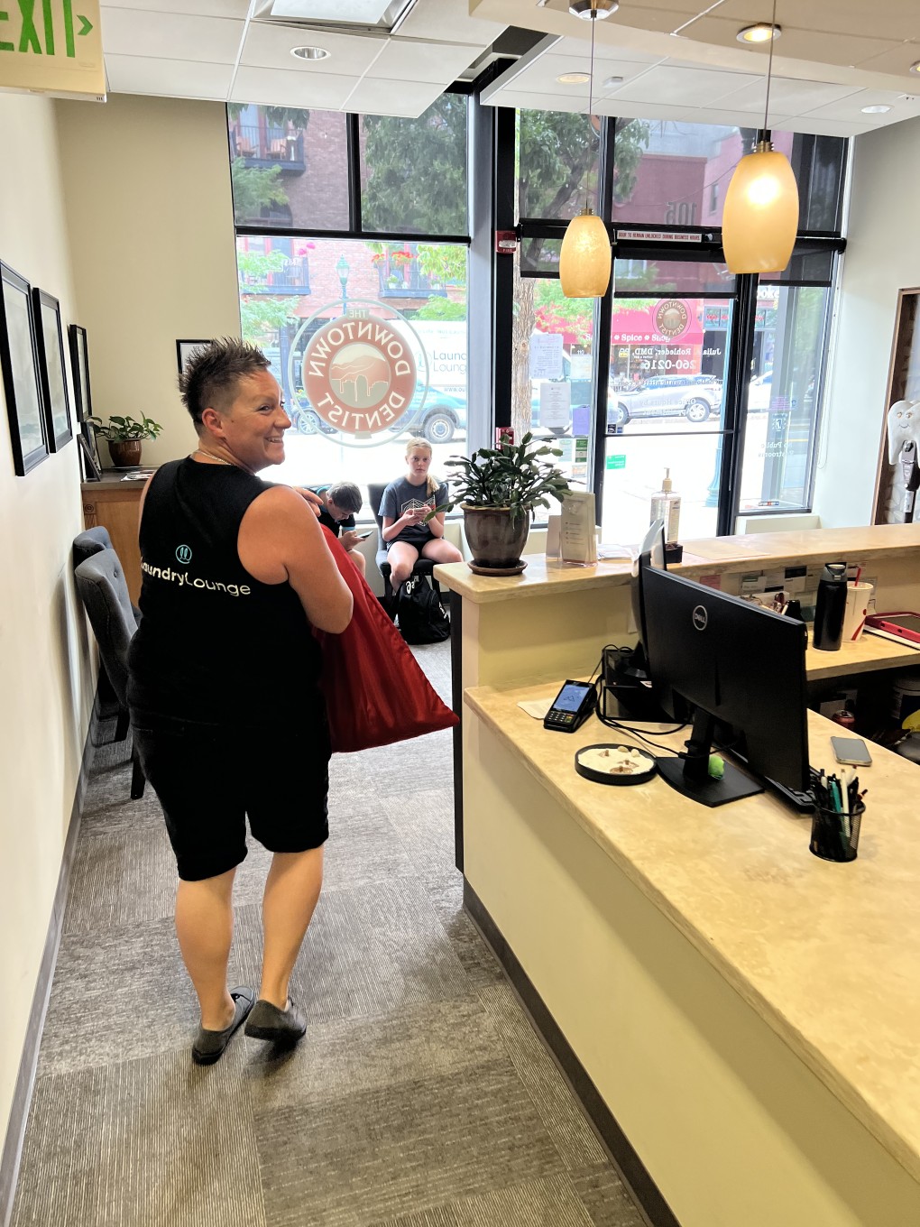 Laundry Lounge laundromat interior in Colorado Springs